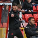 Doncaster Rovers boss Danny Schofield points the way forward for his side.
