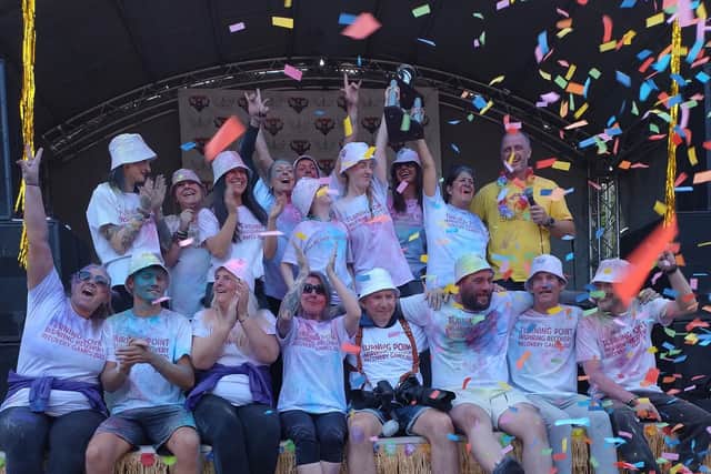 The annual Recovery Games celebrate people recovering from drink and drug addictions.