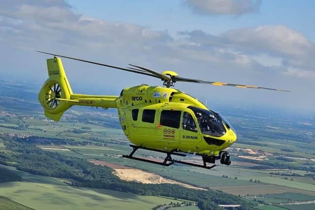 Supporters can now get their names on the Yorkshire Air Ambulance fleet.