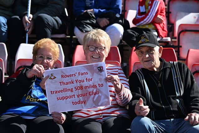It was a long day for those Doncaster Rovers fans who travelled to watch their team against Exeter.
