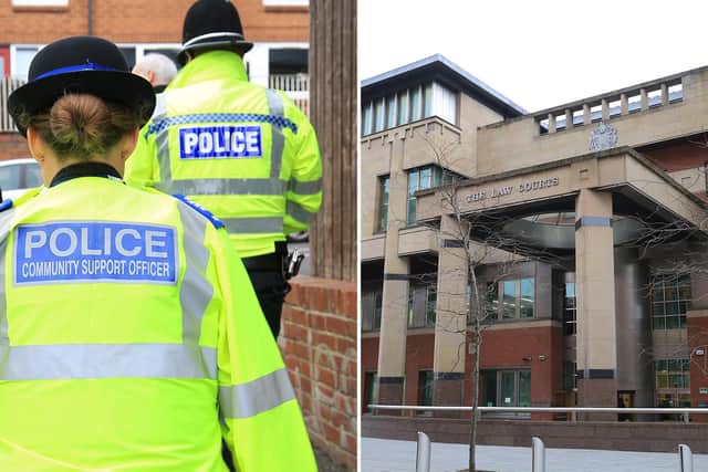 Sheffield Crown Court, pictured, has heard how a South Yorkshire teenager has been placed on the Sex Offenders Register after he was caught by police with indecent images of children.