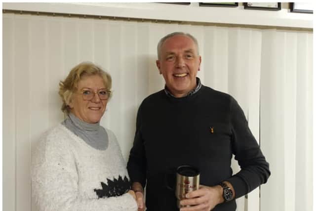 Sandra Crabtree has passed on the role of chairman of Friends of Sandall Park to Mark Hudson.