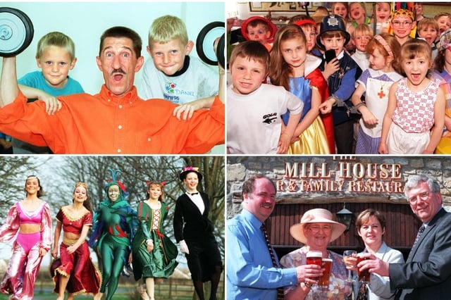 Photos of people from Scawsby from the 1990s and 2000s.