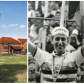 The new development honours Doncaster cycling ace Tommy Simpson who died in the 1967 Tour de France.