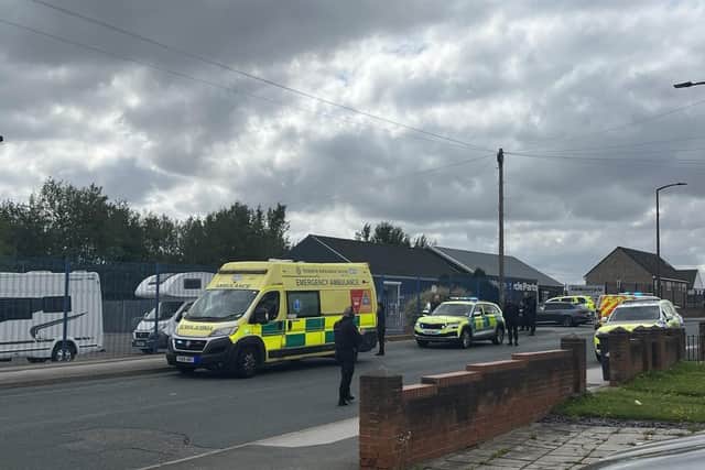 Mum rushed to hospital as dog mauls her as she walks with child in ...