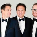 Tenors Unlimited left to right Scott Ciscon Jem Sharples Paul Martin