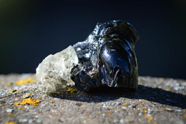 Scrap Furnace Glass found on Glass Park. Picture: Marie Caley NDFP-29-09-20 Keating 1-NMSY