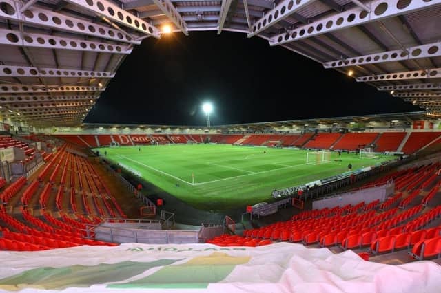 The Eco-Power Stadium has a capacity of 15,231.