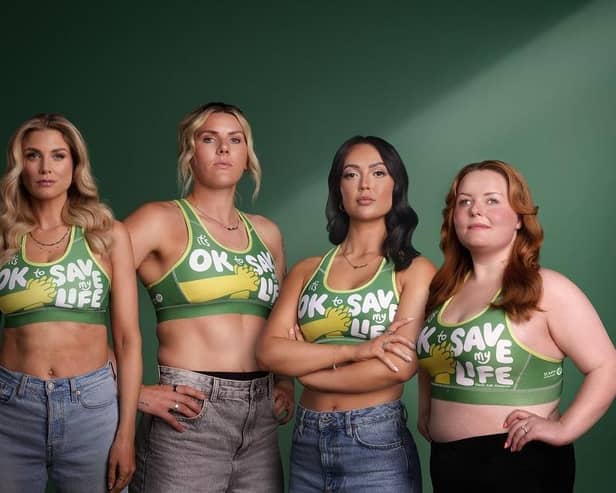 From left to right - Ashley James (DJ and broadcaster), Millie Bright (Lioness & Chelsea FC Women's captain), Sharon Gaffka (activist and former Love Island contestant) and Lucy Edwards (social content creator and disability campaigner)