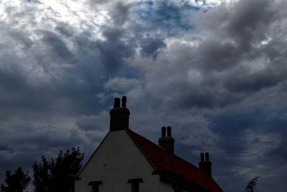 On August 25, 2020, Storm Francis brought rain and wind to Doncaster. Photo by @ianjamesstubbs