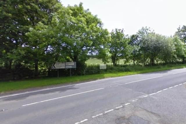 The road was closed for nine hours