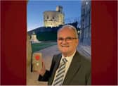Former Doncaster councillor John McHale with his MBE.