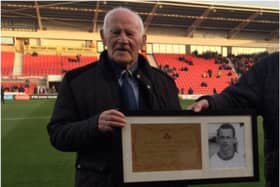 Doncaster Rovers legend Laurie Sheffield.