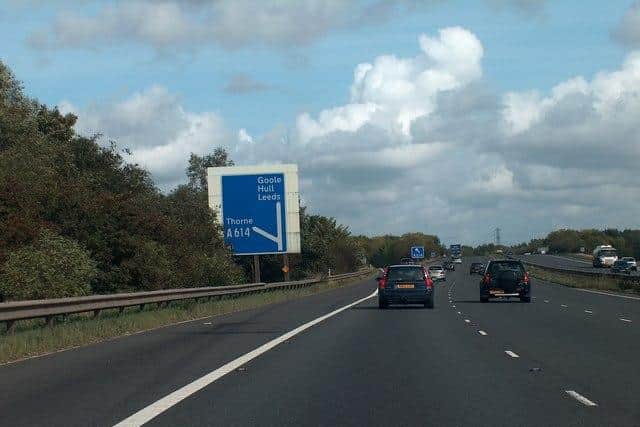 There are a number of roadworks on the M18 this week
