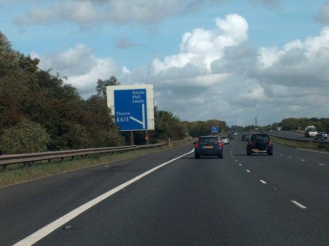 There are a number of roadworks on the M18 this week