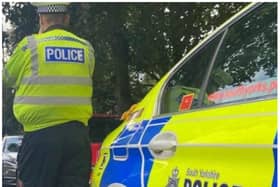Police were called to the crash which left three people in hospital.