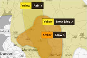 The Met Office has upgraded its snow warnings for Yorkshire.