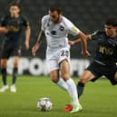 MK Dons striker Troy Parrott will pose a serious threat to Rovers this weekend. Photo: Pete Norton/Getty Images