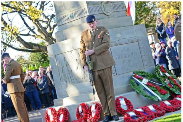 Doncaster will fall silent on Remembrance Sunday.