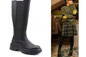 The Traitors: Here's how you can get Claudia Winkleman's iconic look on a budget. The Zinnia Boot in black, RRP: £69.95