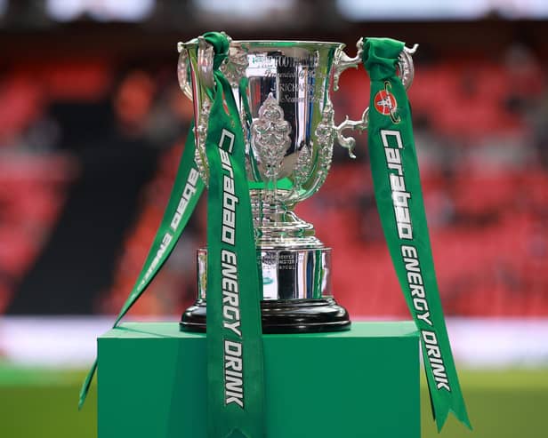 Liverpool are the current holders of the Carabao Cup. (Photo by Eddie Keogh/Getty Images)