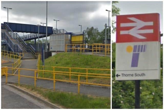 Thorne South railway station could get as much as £160,000 as part of £20 million of improvements