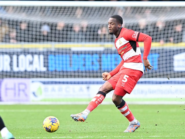 Looked really composed and was impressing aerially before having to go off at half-time. Was holding back of his thigh prior to being subbed off.