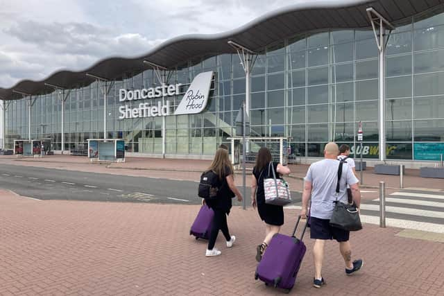 Doncaster Sheffield Airport.