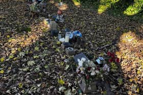 A grieving mum says the section of Rose Hill Cemetery containing the graves of premature babies has 'gone downhill' and is causing upset to parents.