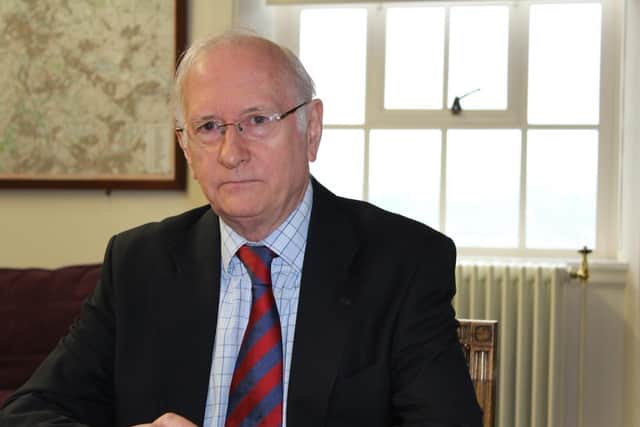 Police and Crime Commissioner Dr Alan Billings.