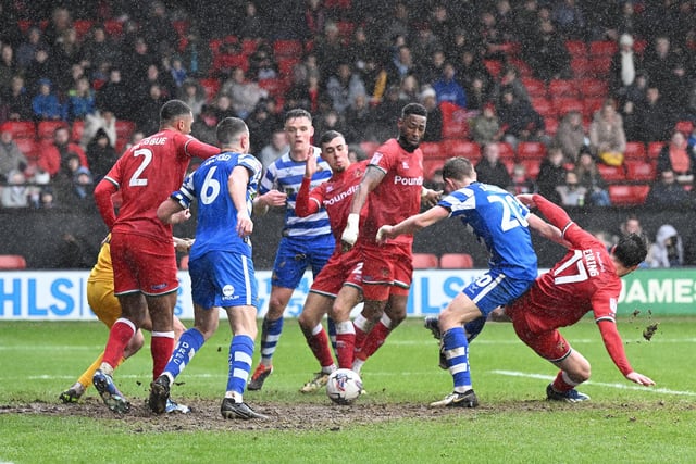 Rovers went down 3-1 at Walsall. Picture Howard Roe/AHPIX LTD.