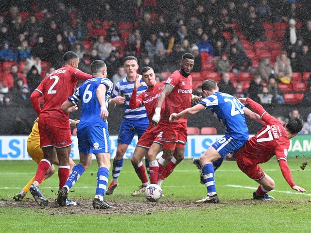 Rovers went down 3-1 at Walsall. Picture Howard Roe/AHPIX LTD.