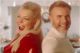 Sheridan Smith and Gary Barlow have teamed up for a festive song.