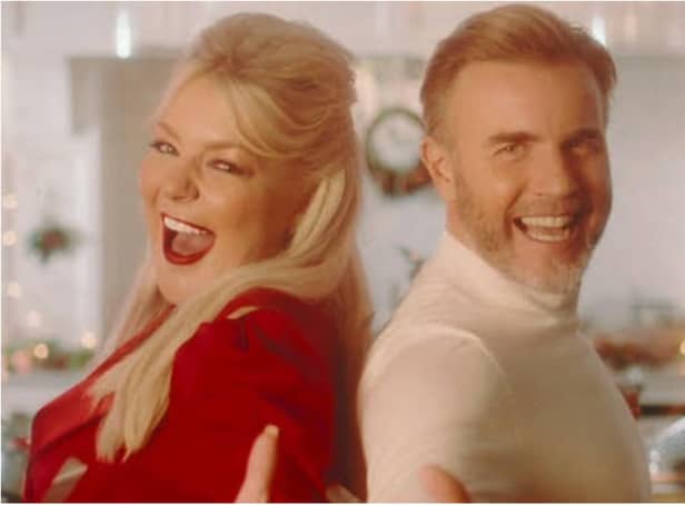 Sheridan Smith and Gary Barlow have teamed up for a festive song.