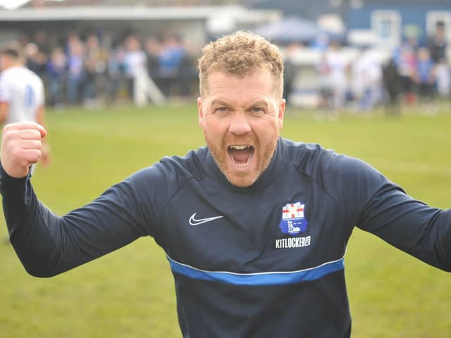 Rossington Main manager Ben Hunter. Picture: Russ Sheppard/Offthebenchpics