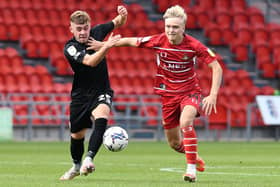 Matt Smith in action against Morecambe. Picture: Andrew Roe/AHPIX LTD