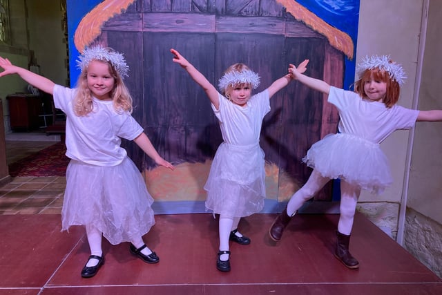 The angels at Litton Primary