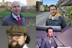 John Healey Labour; Oliver Harvey, Conservative; Adam Wood, Reform UK; and Tom Hill, Green Party.