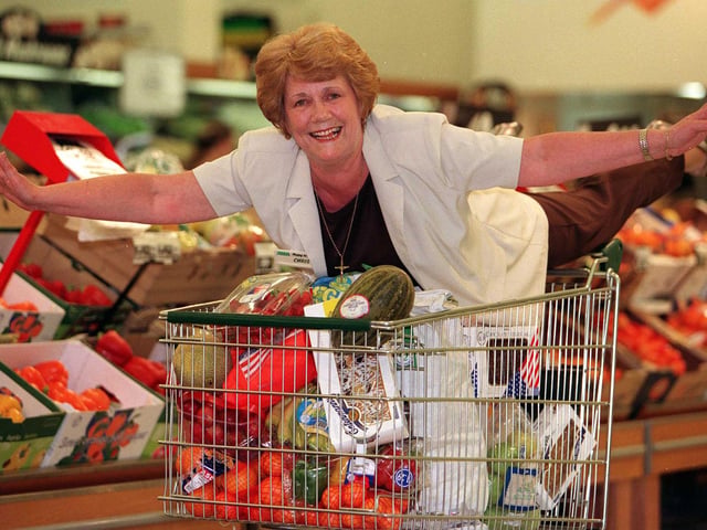 Asda, Carcroft Customer Service Manager, Chris Pearce, who is celebrated 25 years with the company in 1999