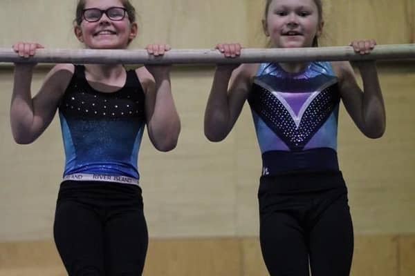 Gymnasts from Elmfield Gymnastics Club 