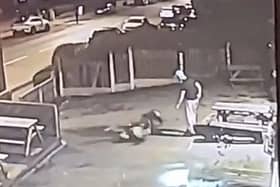 CCTV footage of an assault in a Doncaster pub has reportedly been played to customers for entertainment.