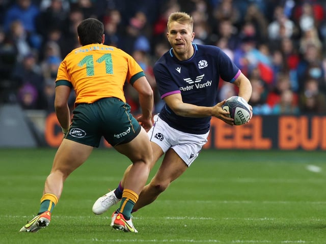 A welcome return for the Gloucester centre who showed up well in defence and attack. 7