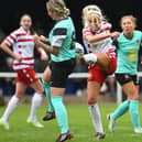 Sophie Scargill in action for Belles. Picture: Liam Ford/AHPIX LTD