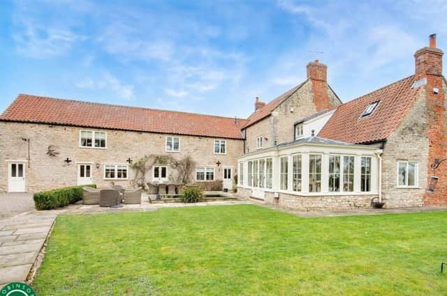 The exterior of the Tickhill property for sale at £1.4m.