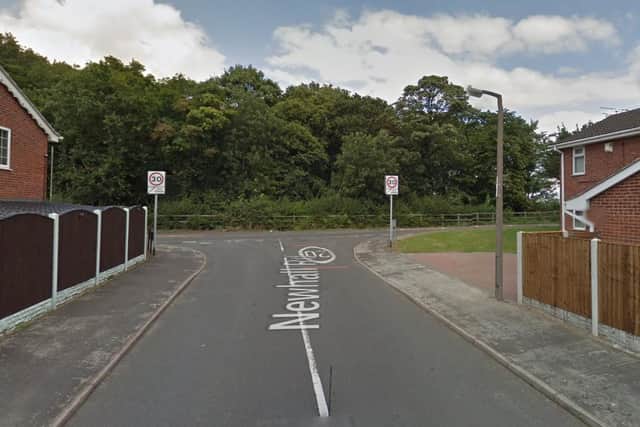 Josh Broughton lost his car while turning on to Brecks Lane, in Kirk Sandall.