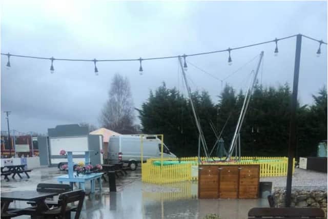 Sunnybank Gardens has closed after being hit by a power cut and flooding.