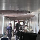 The collapse at Doncaster Royal Infirmary.