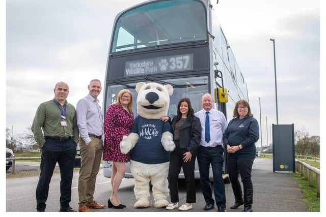 A new bus service is being launched to Doncaster's Yorkshire Wildlife Park.