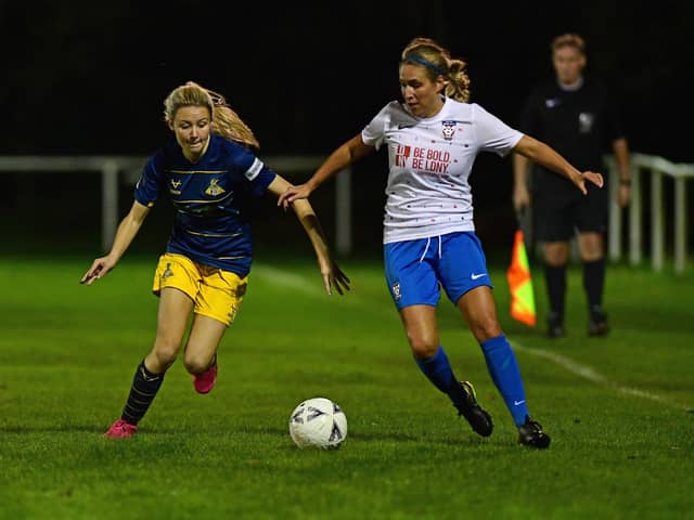 Doncaster Rovers Belles v York City Ladies. Photo: Andrew Roe/AHPIX LTD