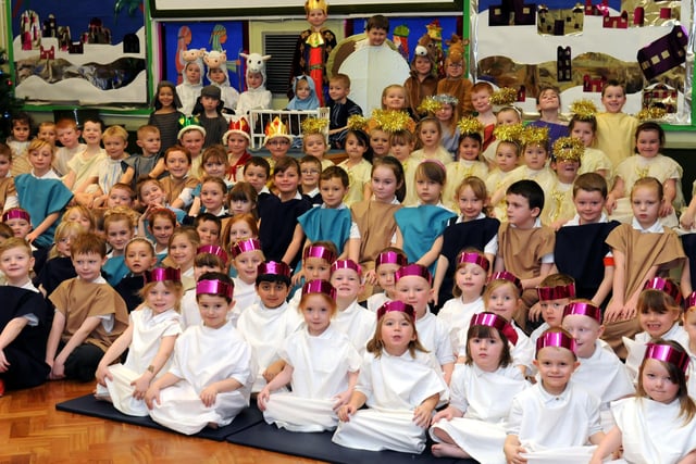 West Boldon Primary School infant nativity, The Bossy King, got the spotlight 9 years ago. Remember it?